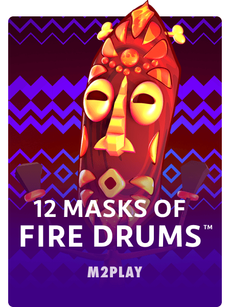 12 Masks of Fire Drums