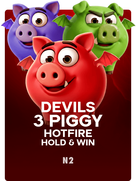Devils 3 Piggy Hotfire Hold & Win