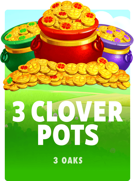 3 Clover Pots