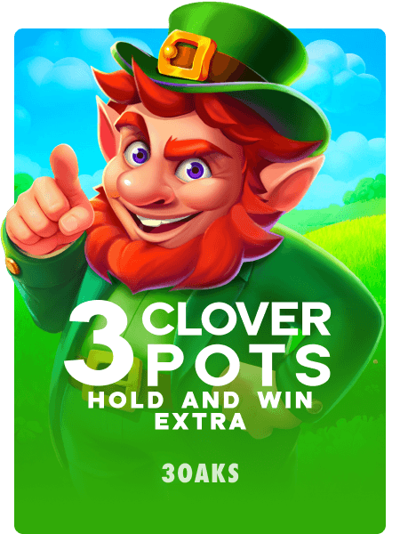 3 Clover Pots Hold and Win Extra
