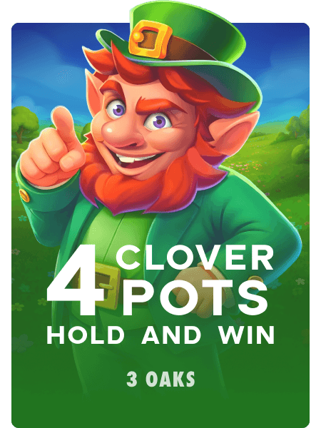 4 Clover Pots: Hold and Win