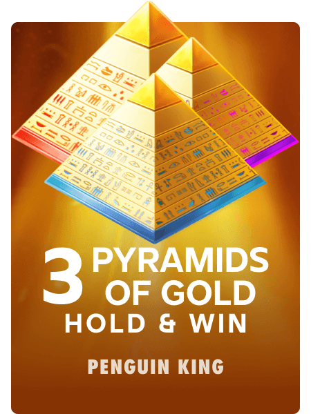 3 Pyramids of Gold: Hold & Win