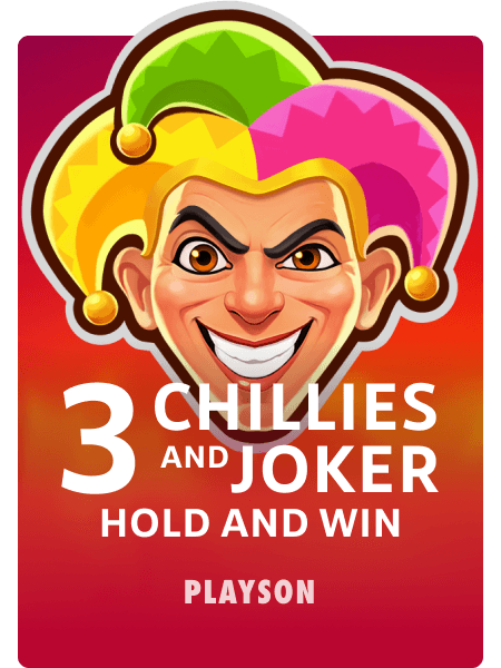 3 Chillies and Joker: Hold and Win