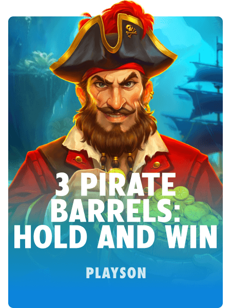 3 Pirate Barrels: Hold and Win