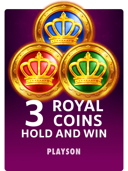3 Royal Coins: Hold and Win