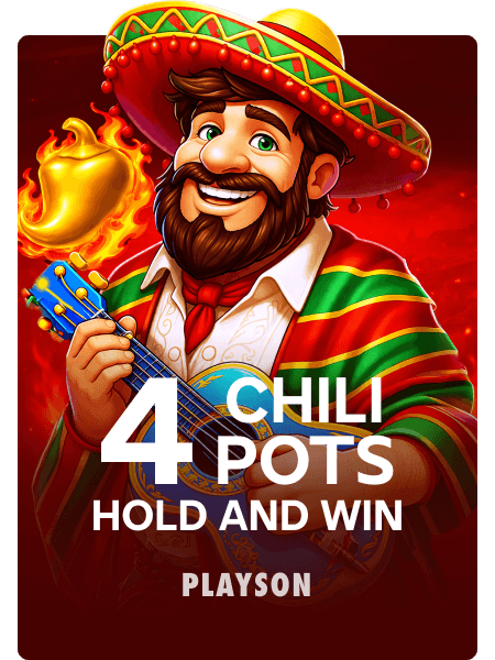 4 Chili Pots: Hold and Win