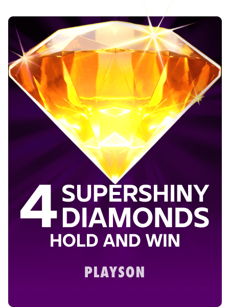 4 Supershiny Diamonds: Hold and Win