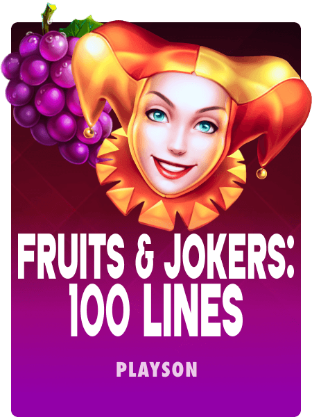Fruits & Jokers: 100 lines