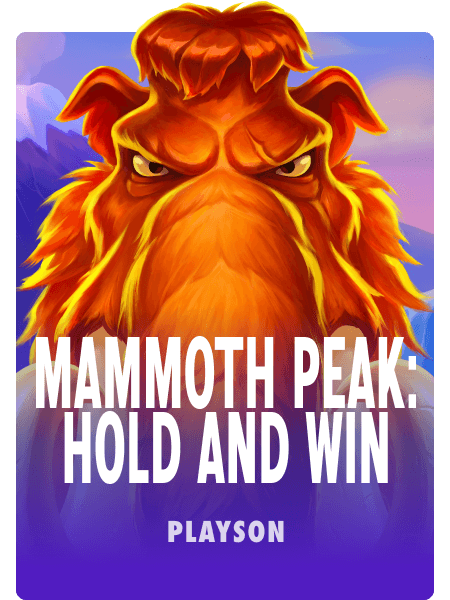 Mammoth Peak: Hold and Win