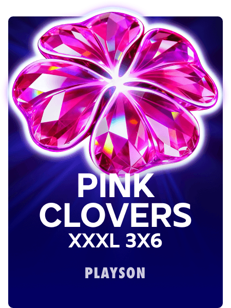 Pink Clovers XXXL: Hold and Win 3x6