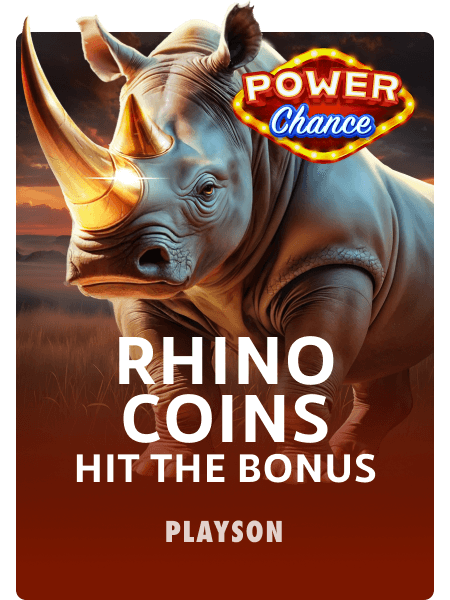 Rhino Coins: Hit The Bonus Power Chance