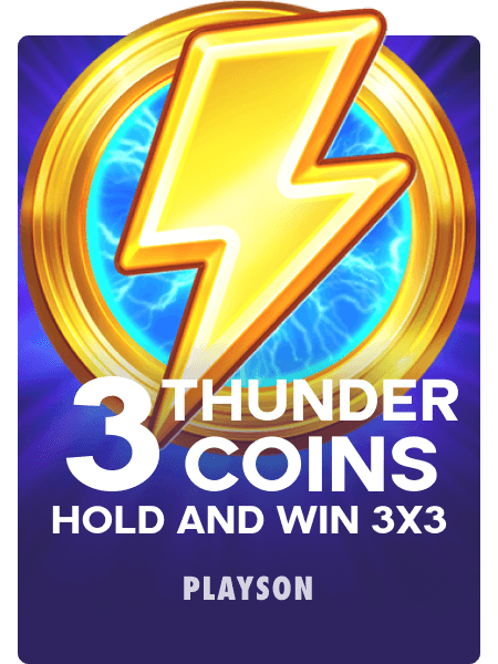 3 Thunder Coins: Hold and Win 3x3