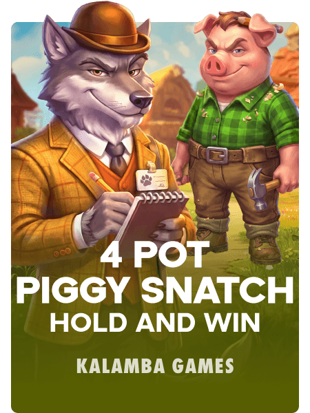 4 Pot Piggy Snatch Hold and Win
