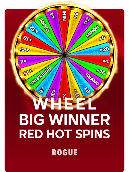Wheel Big Winner Red Hot Spins