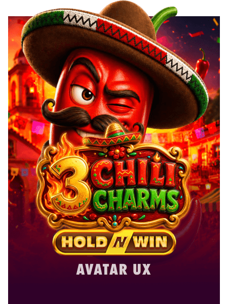 3 Chili Charms Hold 'n' Win