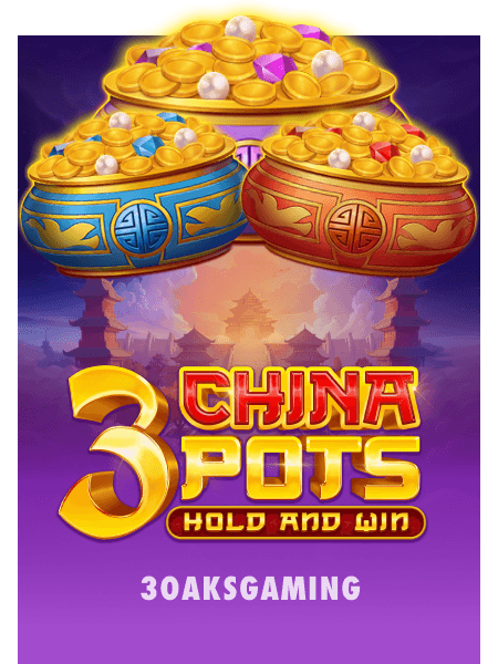 3 China Pots