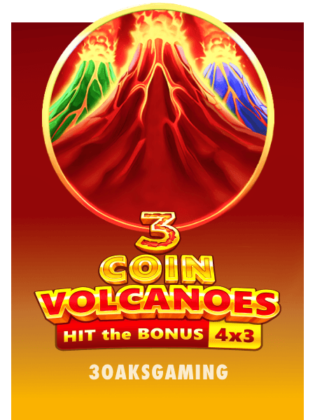 3 Coin Volcanoes Hit the Bonus 4x3