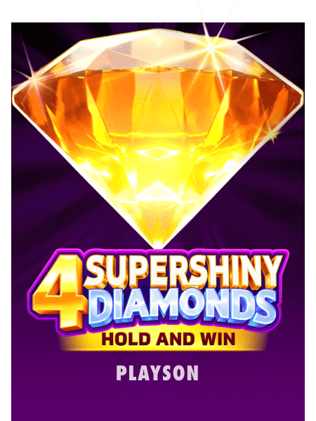 4 Supershiny Diamonds: Hold and Win