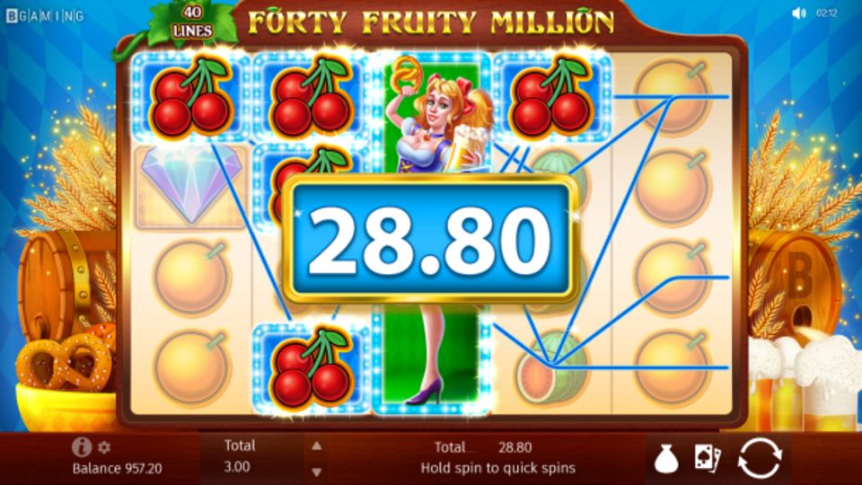 Forty Fruity Million