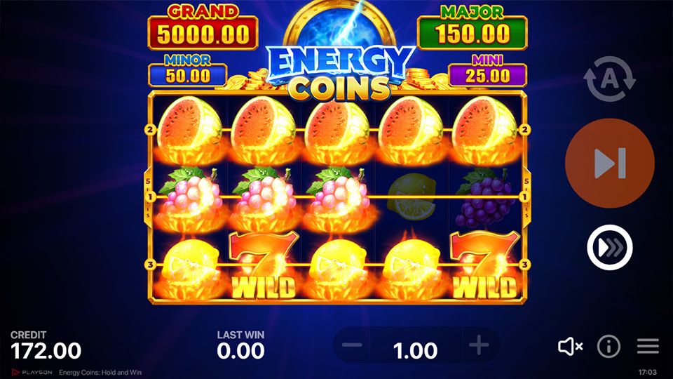 Energy Coins: Hold and Win