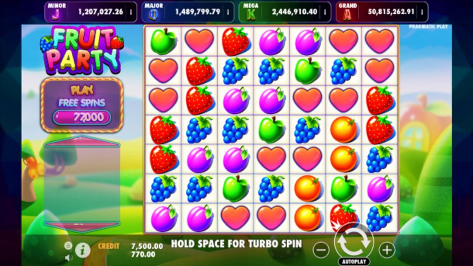 Fruit Party Jackpot Play