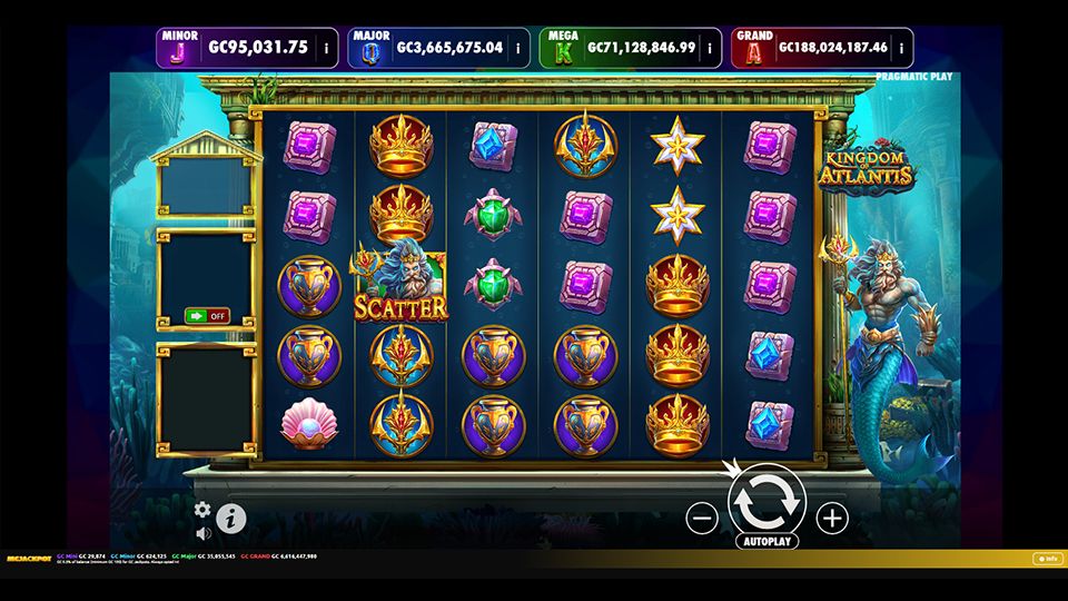 Kingdom of Atlantis Jackpot Play