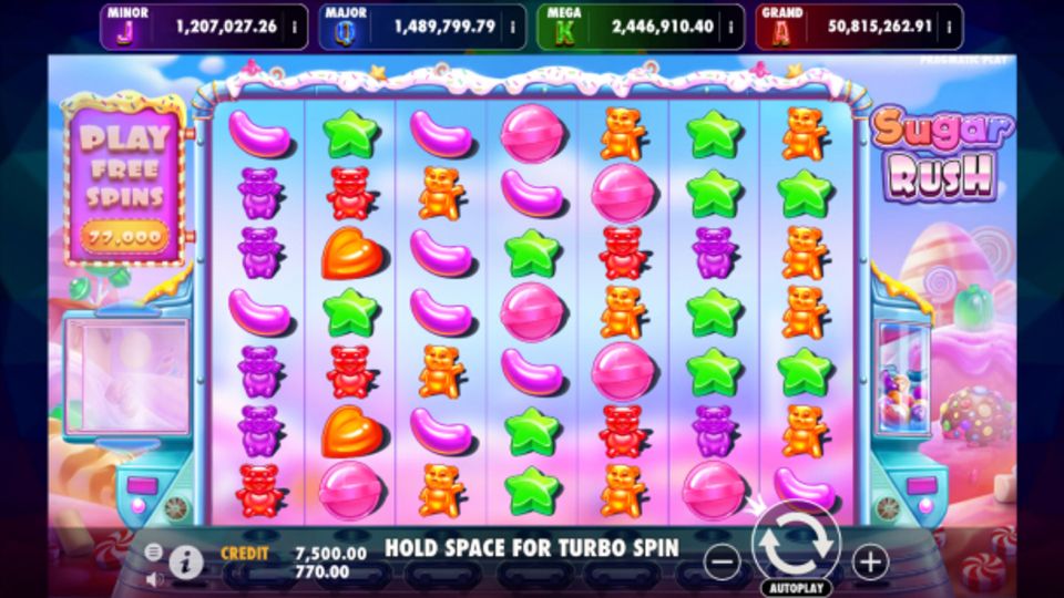 Sugar Rush Jackpot Play