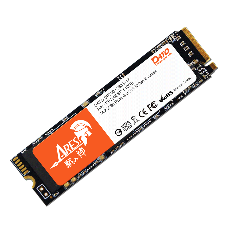 Disque SSD DATO DP700 512Go M.2 PCI-E 3.0 NVME