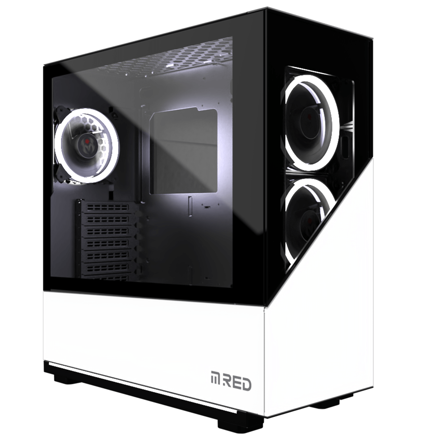 Boitier PC MRED StarDust Mini Blanc RGB