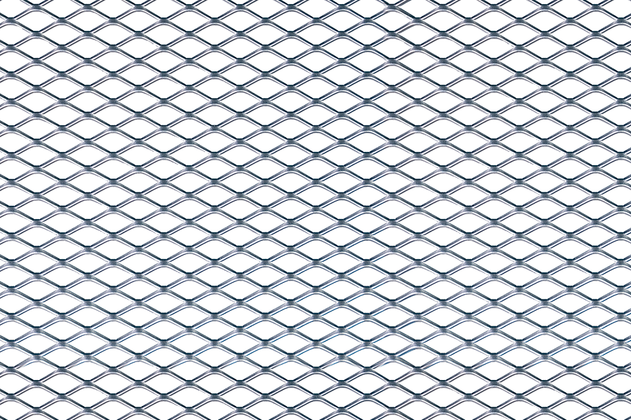 Wire Mesh With Shadow On Plastic Canvas Background Stock Photo