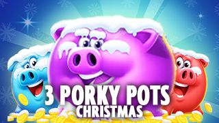 3 Porky Pots Christmas