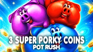 3 Super Porky Coins: Pot Rush