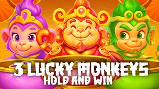 3 Lucky Monkeys Hold & Win