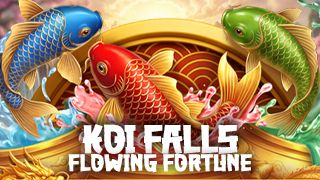Koi Falls: Flowing Fortune