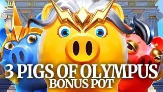 3 Pigs of Olympus Bonus Pot