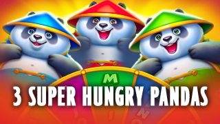 3 Super Hungry Pandas