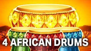4 African Drums
