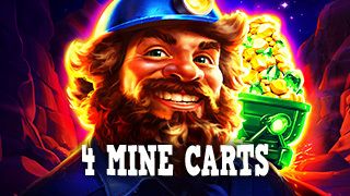 4 Mine Carts