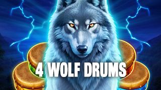 4 Wolf Drums
