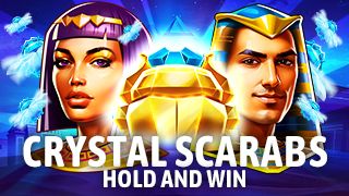 Crystal Scarabs: Hold and Win