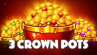 3 Crowned Pots