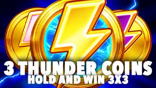 3 Thunder Coins: Hold and Win