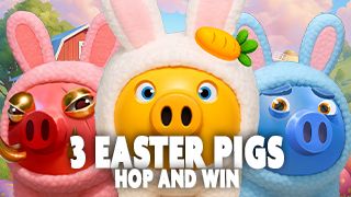 3 Easter Pigs: Hop & Win