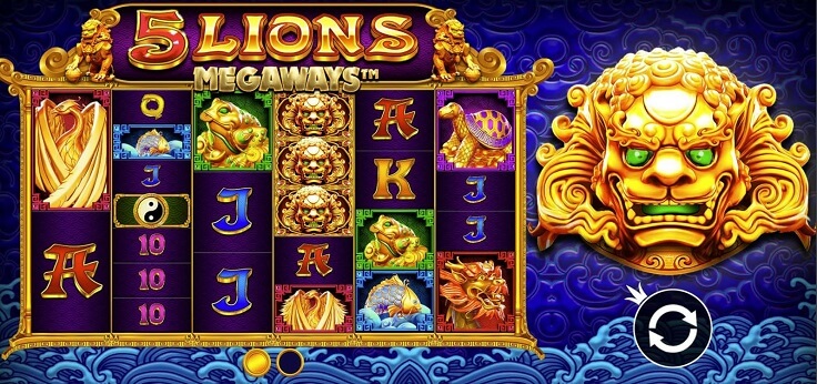 5-Lions-Megaways-Slot-Review