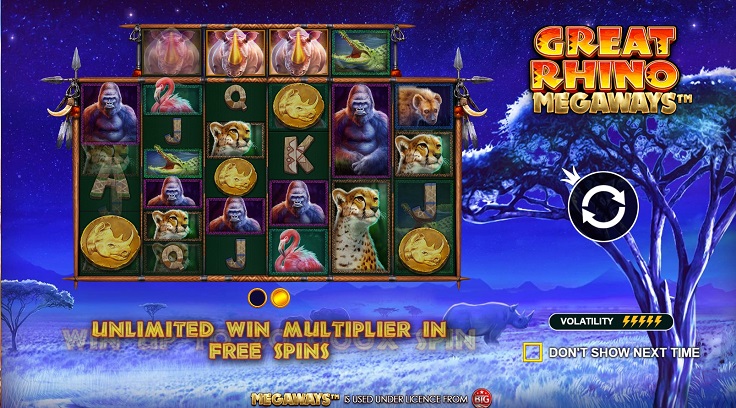 great-rhino-megaways-slot-machine