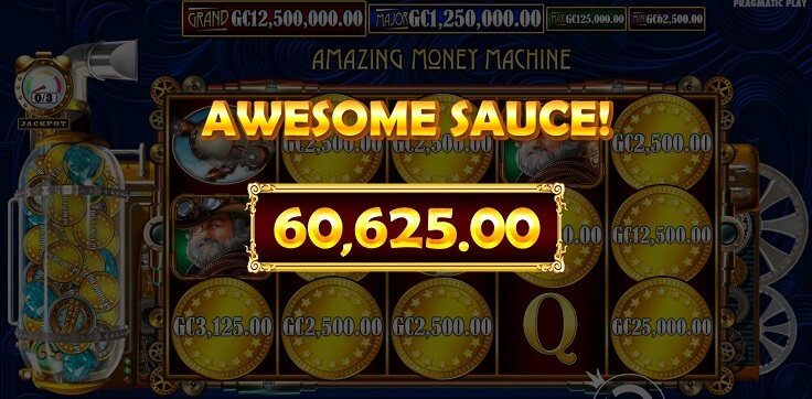 The Amazing Money Machine Slot Big Win