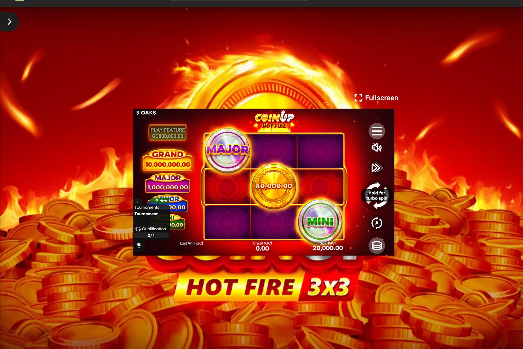 Coin UP: Hot Fire Slot: Play for Fun | Pulsz USA