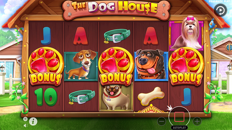 play dog house slot free