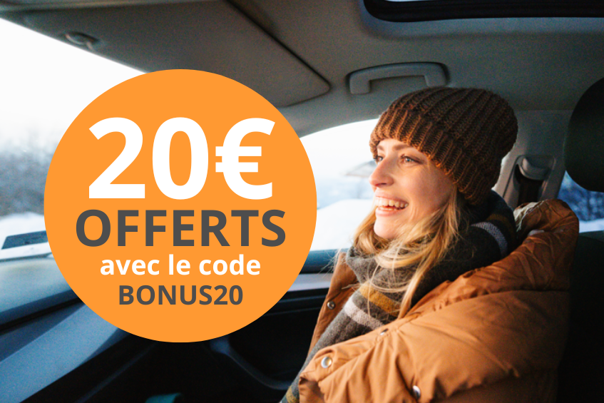 Promo du mois : -20 € offerts