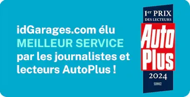 idGarages élu meilleur service 2024 par Auto Plus